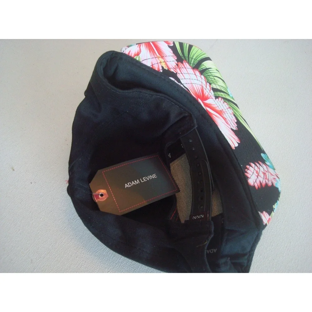 ADAM LEVINE 222 FLORAL  BEACH GOLF snapback  DEADSTOCK‎ HAT CAP VINTAGE P3